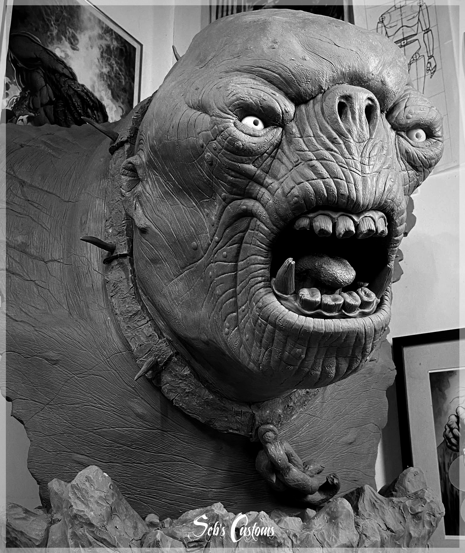 Troll des Cavernes human size LOTR