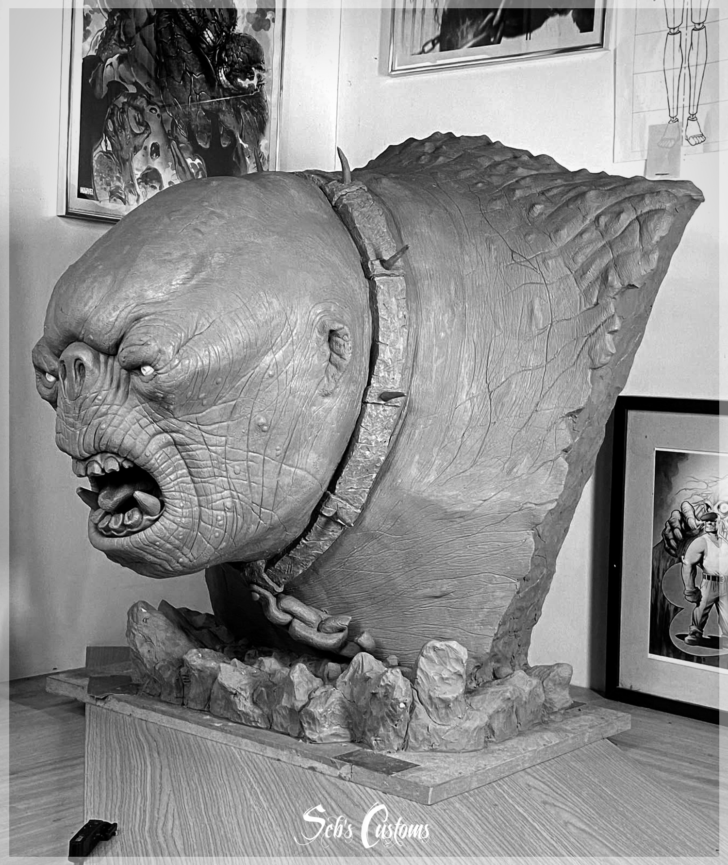 Troll des Cavernes human size LOTR