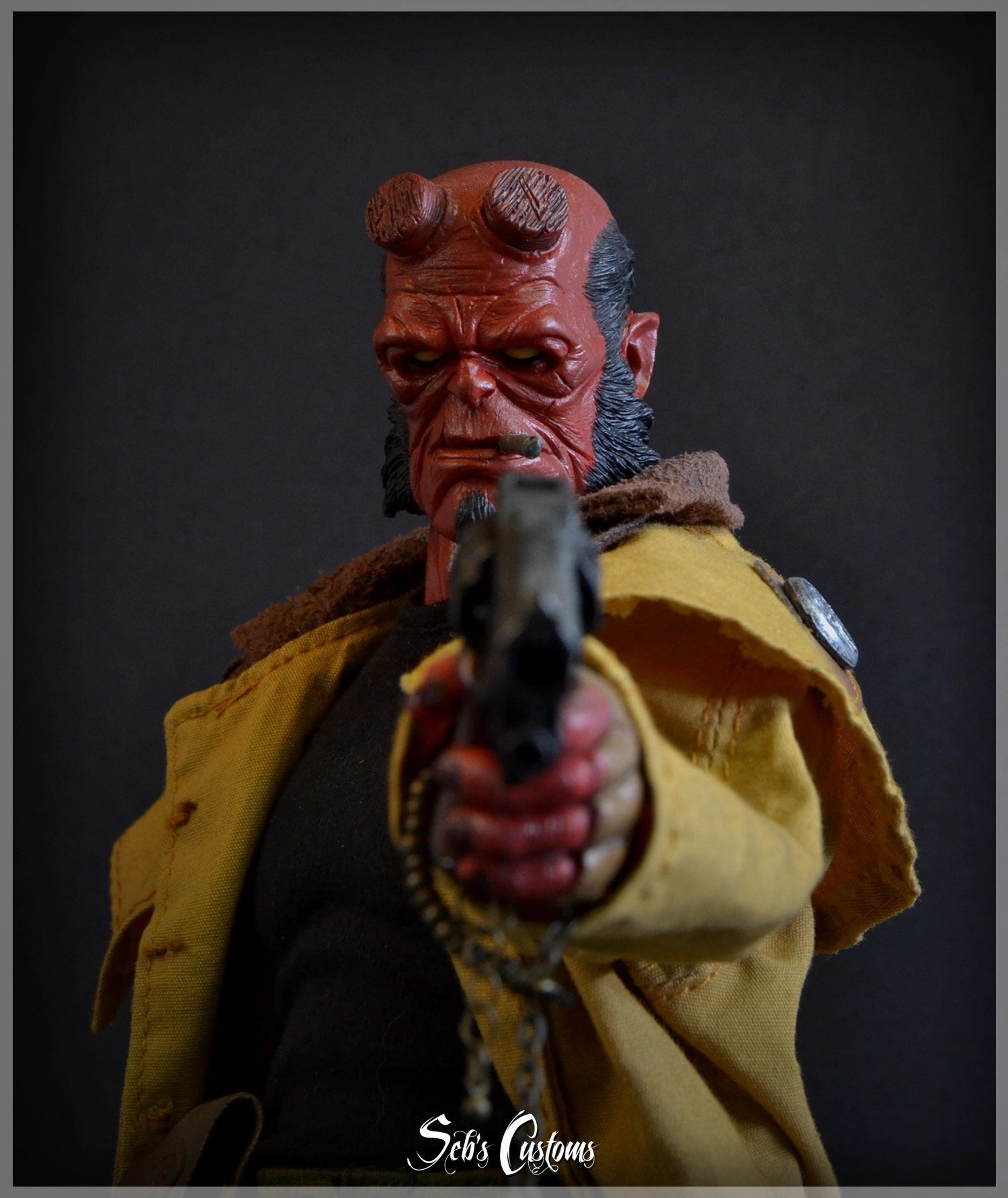 hellboy 1/6 scale custom figure