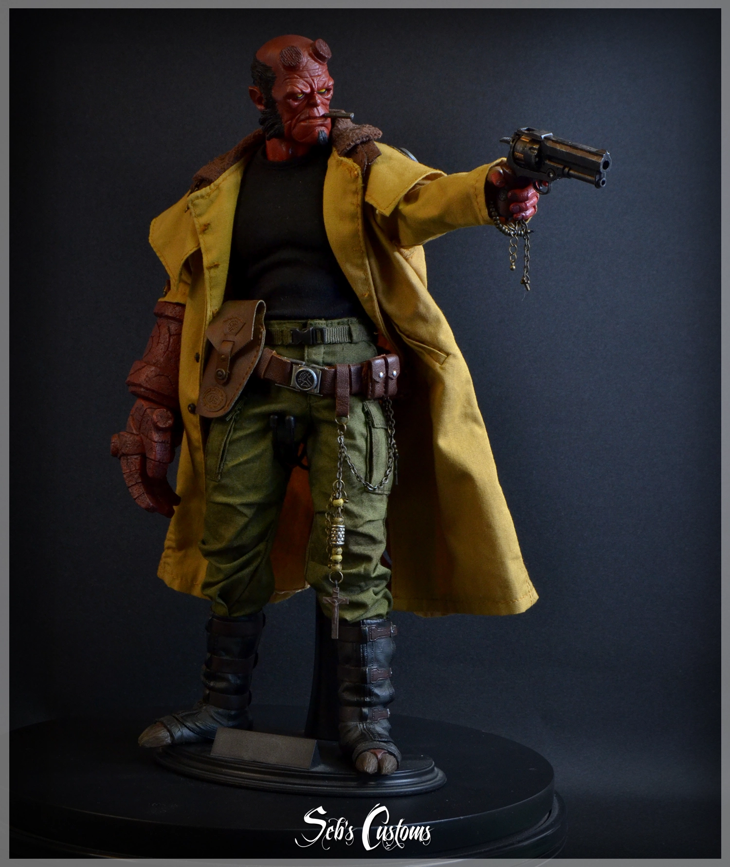 hellboy 1/6 scale custom figure