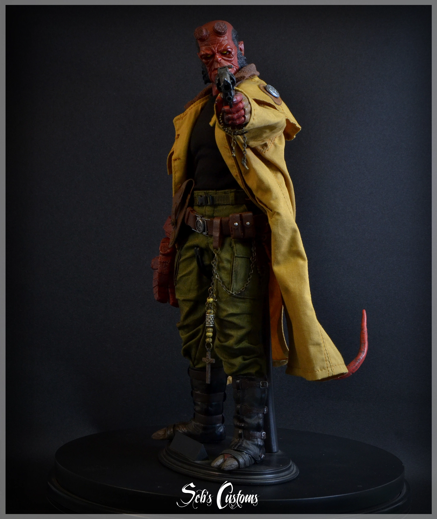 hellboy 1/6 scale custom figure
