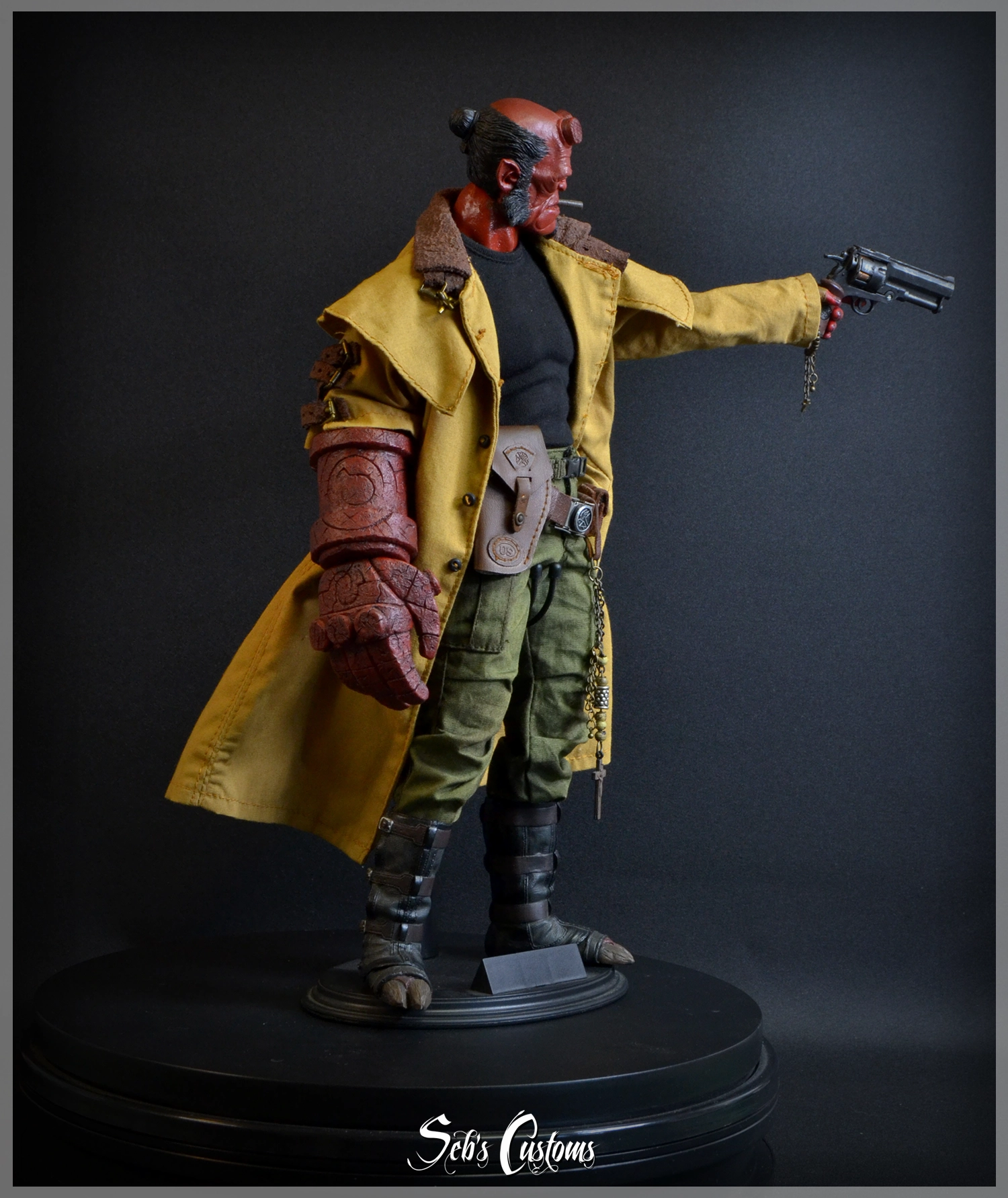 hellboy 1/6 scale custom figure
