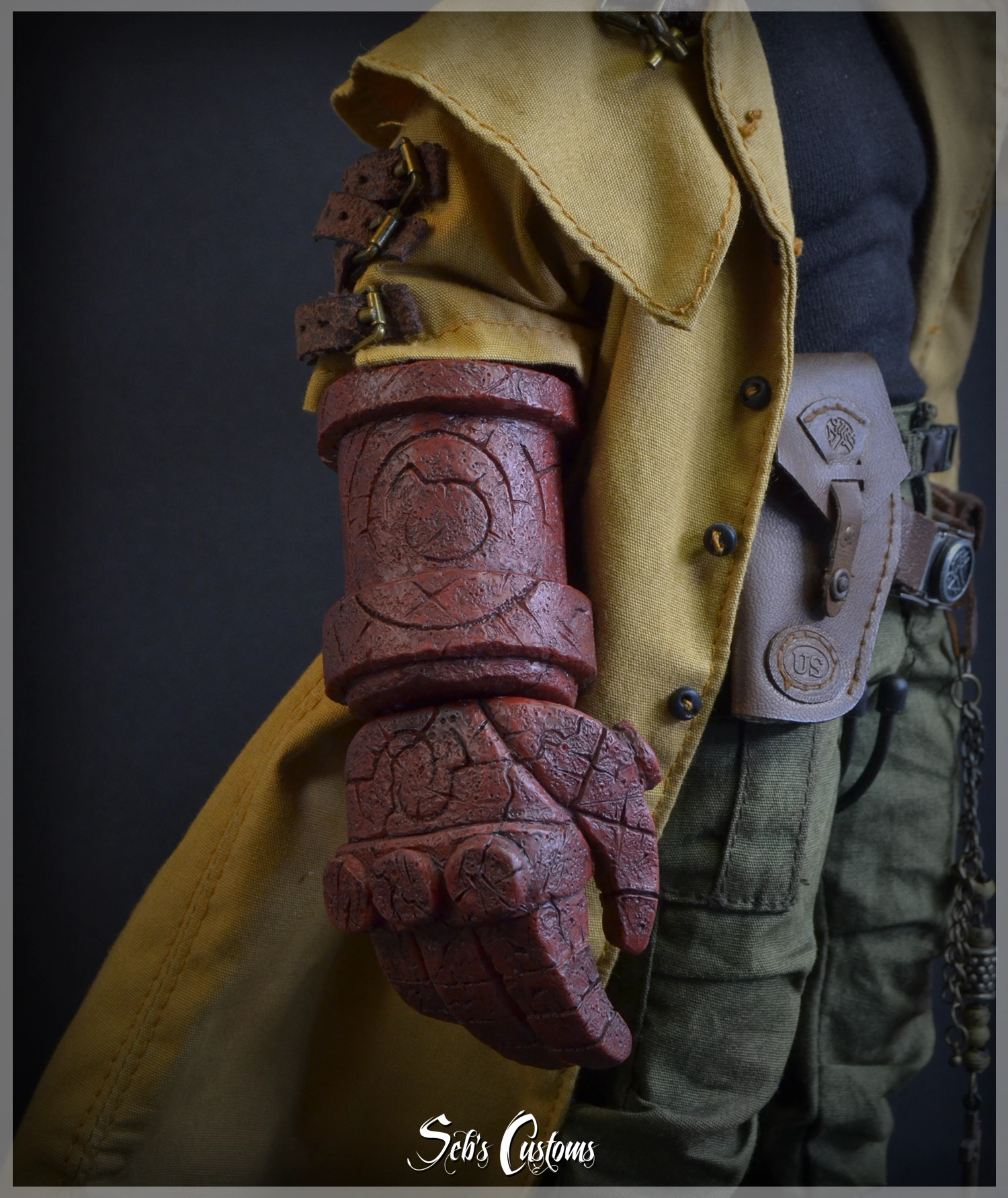 hellboy 1/6 scale custom figure