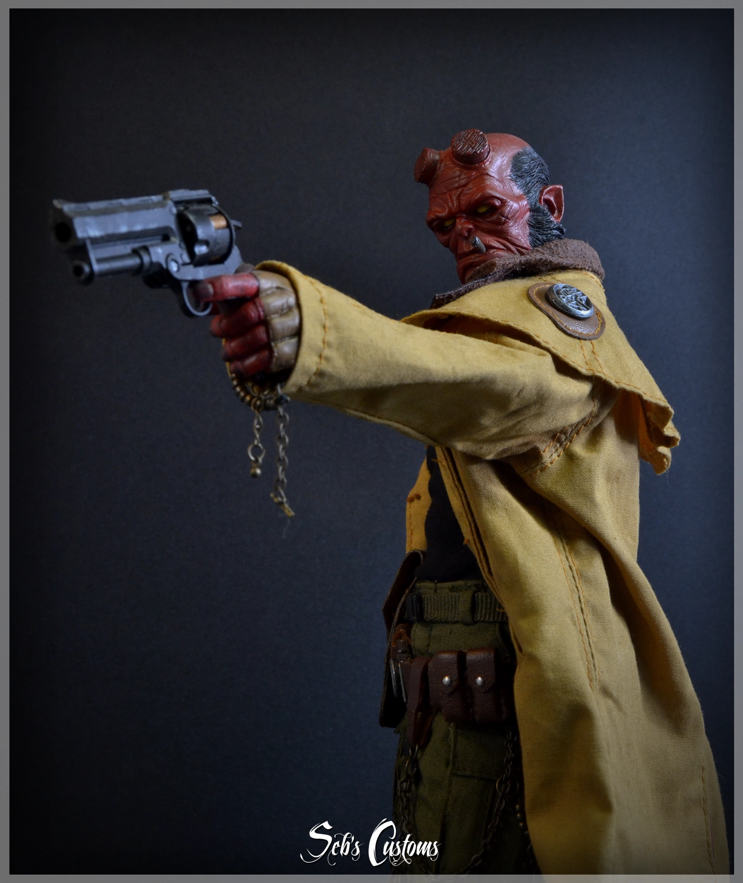 hellboy 1/6 scale custom figure